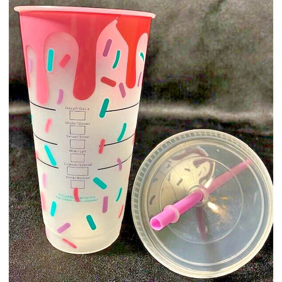 Starbucks Venticup with lid and Straw - Picture 2 of 4